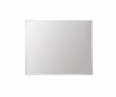 Grace Aluminum Frame Square Mirror 36 Inch Wide by Elegant Décor - MR73036