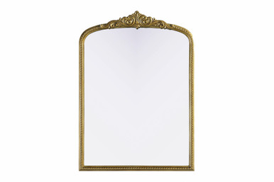 Naomi Rectangular Mirror 42 Inch Tall and 30 Inch Wide by Elegant Decor - MR7F3042