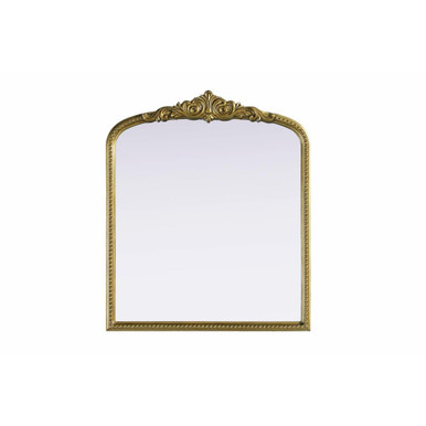Naomi Rectangular Mirror 36 Inch Tall and 30 Inch Wide by Elegant Decor - MR7F3036