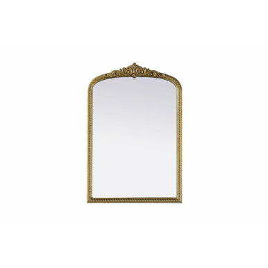 Naomi Rectangular Mirror 36 Inch Tall and 24 Inch Wide by Elegant Decor - MR7F2436