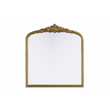 Naomi Rectangular Mirror 36 Inch Tall and 33 Inch Wide by Elegant Decor - MR7F3336