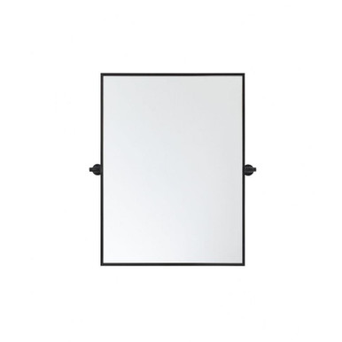 Everly Rectangular Pivot Mirror 32 Inch X 24 Inch Wide by Elegant Decor - MR6E2432