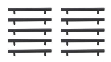Dior 6.31 Inch Center to Center Bar Pull (Pack of 10) by Elegant Decor - PL402-6-10PK