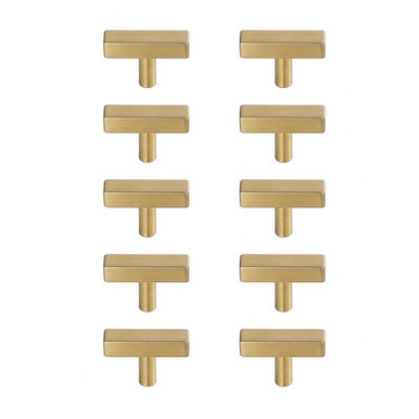 Dior 0.5 Inch T Bar Pull (Pack of 10) by Elegant Decor - PL402-1-10PK