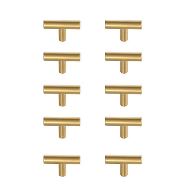 Quinn 4 Inch Center to Center Bar Pull (Pack of 10) by Elegant Decor - PL400-4-10PK