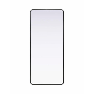 Remy Contour Metal Rectangle Mirror 72 Inch X 32 Inch Wide by Elegant Décor - MR8A3272