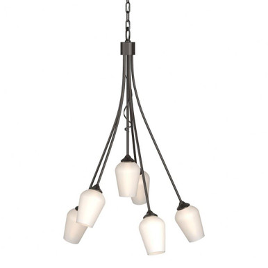 Flora 6 Light Medium Chandelier by Hubbardton Forge 103043HF
