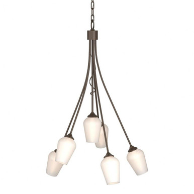 Flora 6 Light Medium Chandelier by Hubbardton Forge 103043