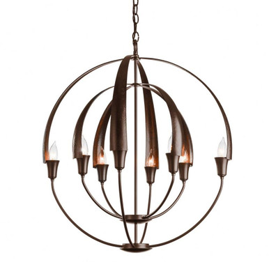Cirque 8 Light Medium Chandelier by Hubbardton Forge 104205