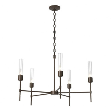 Vela 5 Light Large Chandelier by Hubbardton Forge 105045