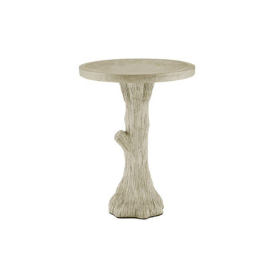 Faux Bois 11 Inch Small Bird Bath by Currey Company - 2200-0044