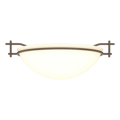 Moonband 1 Light 11.4 Inch Wide Semi Flush Mount by Hubbardton Forge - 124251