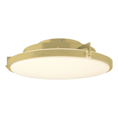 Metra 28W 1 LED 24.3 Inch Wide Contemporary Flush Mount by Hubbardton Forge - 126747HF