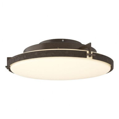 Metra 28W 1 LED 24.3 Inch Wide Flush Mount by Hubbardton Forge - 126747