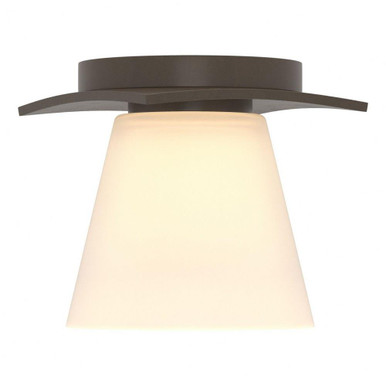 Wren 1 Light 5.1 Inch Wide Flush Mount by Hubbardton Forge - 126601