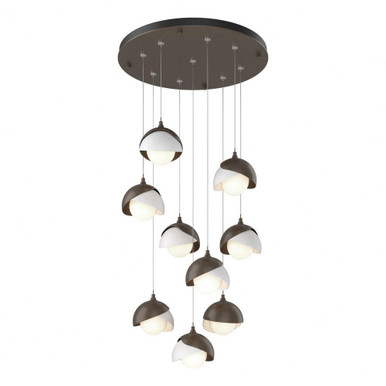 Brooklyn 36W 9 LED Large Round Pendant by Hubbardton Forge - 131105-standard
