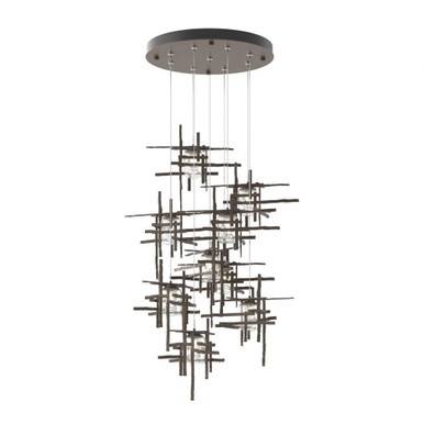Tura 9 Light Contemporary Large Pendant 29.6 Inch Wide by Hubbardton Forge - 131107HF