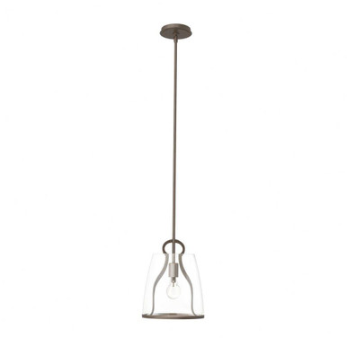 Caliper 1 Light Small Pendant 12.6 Inch Tall by Hubbardton Forge - 131065HF