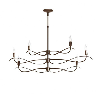 Willow 6 Light Oversized Chandelier by Hubbardton Forge 136350H
