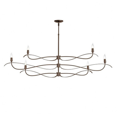 Willow 6 Light Oversized Chandelier by Hubbardton Forge 136352H