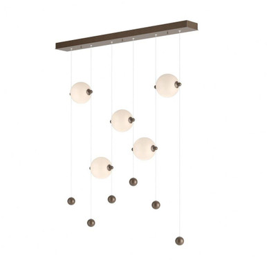 Abacus 15W 5 LED Pendant 41 Inch Length by Hubbardton Forge - 139050-standard