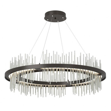 Gossamer 60W 1 LED Oversized Pendant 38 Inch Wide by Hubbardton Forge - 139656HF
