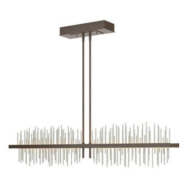Gossamer 57W 1 LED Oversized Pendant 51.9 Inch Wide by Hubbardton Forge - 139655