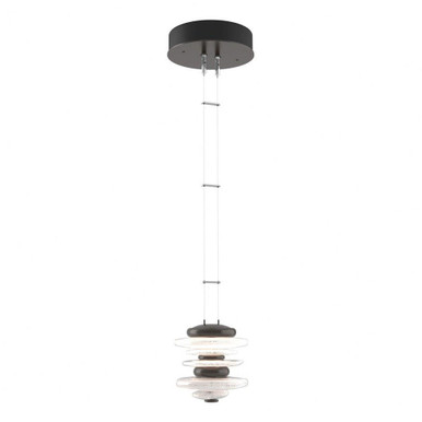 Cairn 13W 1 LED Contemporary Mini Pendant 6 Inch Wide by Hubbardton Forge - 139970HF