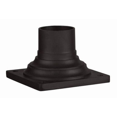 6 Inch Outdoor Pier Mount Adaptor by Livex - 7586-07