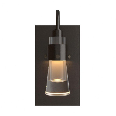 Erlenmeyer 1 Light Industrial Wall Sconce 9.5 Inch Tall by Hubbardton Forge - 207720HF