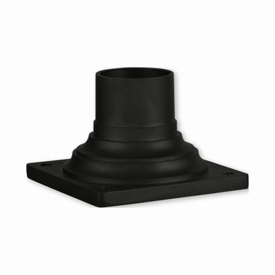 Accessory 6 Inch Outdoor Pier Mount Adapter by Livex - 7586-14