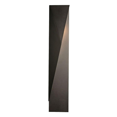 Carbon 1 Light Outdoor Left Wall Sconce 37.9 Inch Tall by Hubbardton Forge - 302043-L