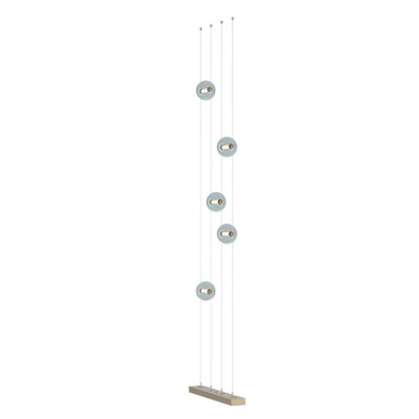 Abacus 15W 5 LED Floor to Ceiling Plug In Pendant by Hubbardton Forge - 289520-standard