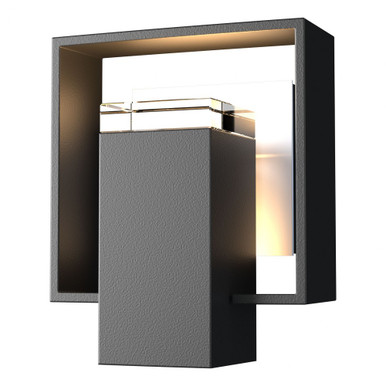 Shadow Box 1 Light Small Outdoor Wall Lantern by Hubbardton Forge - 302601