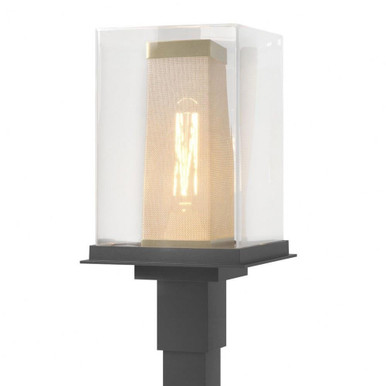 Polaris 1 Light Outdoor Post Mount by Hubbardton Forge - 344850