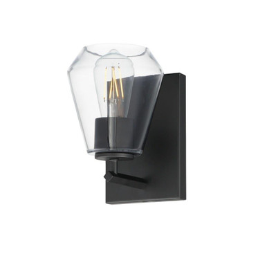 Geode 1 Light Wall Sconce 8 Inch Tall and 5.25 Inch Wide by Maxim - 21331