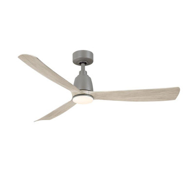 Kute 3 Blade Ceiling Fan with Light Kit 52 Inch Wide by Fanimation - FPD8534AGP-LK