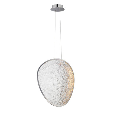 Moonscapes 19W 1 LED Pendant 17.75 Inch Tall and 6 Inch Wide by ET2 - E24973-PC
