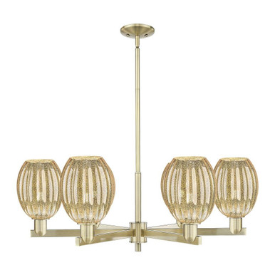 Preston 6 Light Stem Chandelier 12.75 Inch X 23.88 Inch Wide by Innovations - 716-6CR-G459-6_P