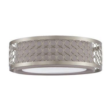 23W 1 LED Flush Mount 5.4 Inch Tall and 15.4 Inch Wide by Parrot Uncle - A566501QA110V
