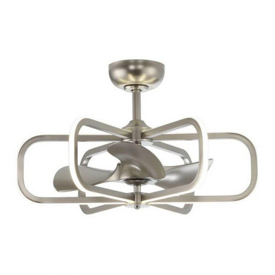 Theron 3 Blade Ceiling Fan with Light Kit 29.5 Inch Wide by Parrot Uncle - BBA535406CA110V