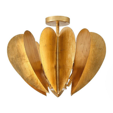 ArcLight Avenue 6 Light Semi Flush Mount 15.1 Inch X 19.3 Inch Wide by BSH - 2615-BEL-5329455