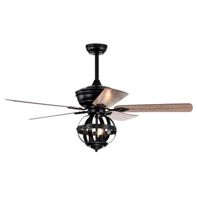 Aurelia Court 5 Blade Ceiling Fan with Light Kit 52 Inch Wide by BSH - 2615-BEL-5329494