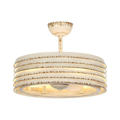 Glowstone Gardens 3 Blade Ceiling Fan with Light Kit 24.4 Inch Wide by BSH - 2615-BEL-5329439