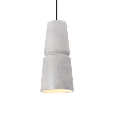 Radiance 1 Light Small Cone Pendant by Justice Design - CER-6430