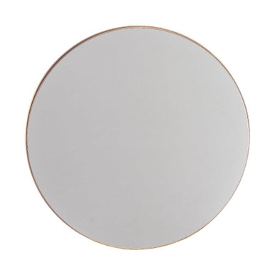 Lusteria Round Framed Wall Mirror 30 Inch Tall and 30 Inch Wide by Brio - LU175