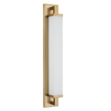Zenith 20W 1 LED Bath Vanity 4.5 Inch Tall and 28 Inch Wide by Brio - ALT120