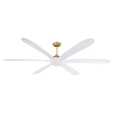 Velvet Ceiling Fan with Light Kit 16.1 Inch Tall and 72 Inch Wide by Brio - VF601