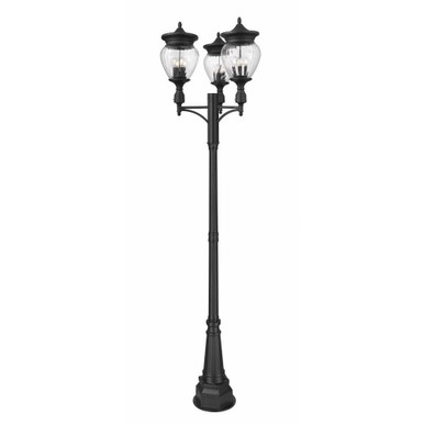 Magnolia Villas 12 Light Outdoor Post Mount 120.25 x 34.5 Inches by BSH - 372-BEL-5217104