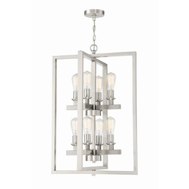 Golf Glas - Eight Light Foyer in Transitional Style - 22 inches wide by 33.25 inches high - 139-BEL-990821